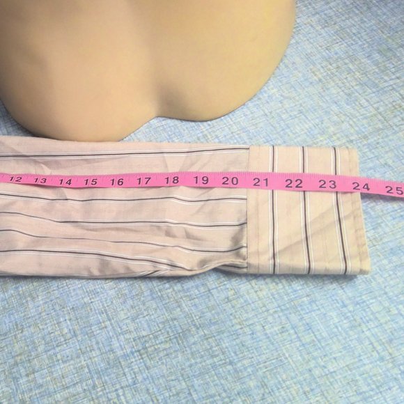 Vintage Ely Cattleman Western Pearl Snap Shirt Long Sleeve Striped Men's Medium - Picture 8 of 8